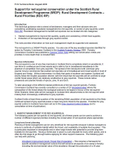 Support for Red Squirrel Conservation under the Scottish Rural Development Programme